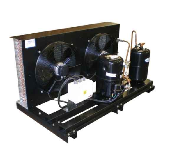 UNIDAD COND. 8 HP DUAL R-404A TRIF. L`H